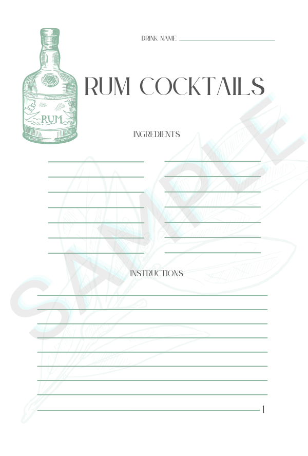 The Art of the Pour: Create, Record & Remix Your Favorite Drinks image 9