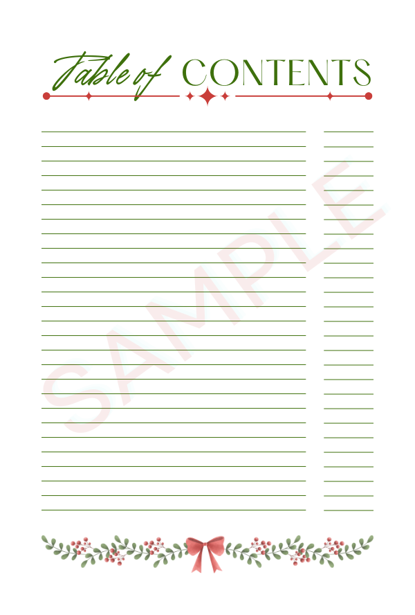 Traditions of Christmas: A Holiday Recipe Book image 2