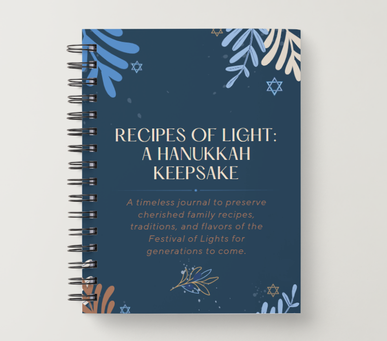 Recipes of Light: A Hanukkah Keepsake image 0
