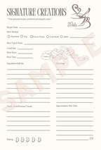 Coffee Creations: A Recipe Journal for Every Cup