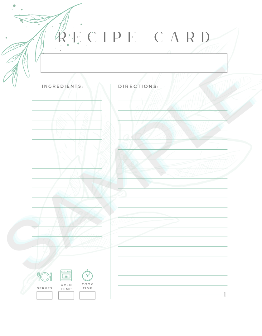 Savor & Share: A Keepsake Recipe Book image 5