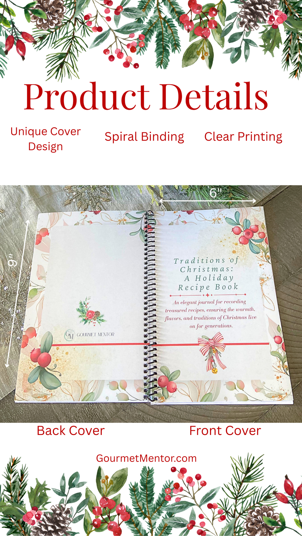 Traditions of Christmas: A Holiday Recipe Book image 2
