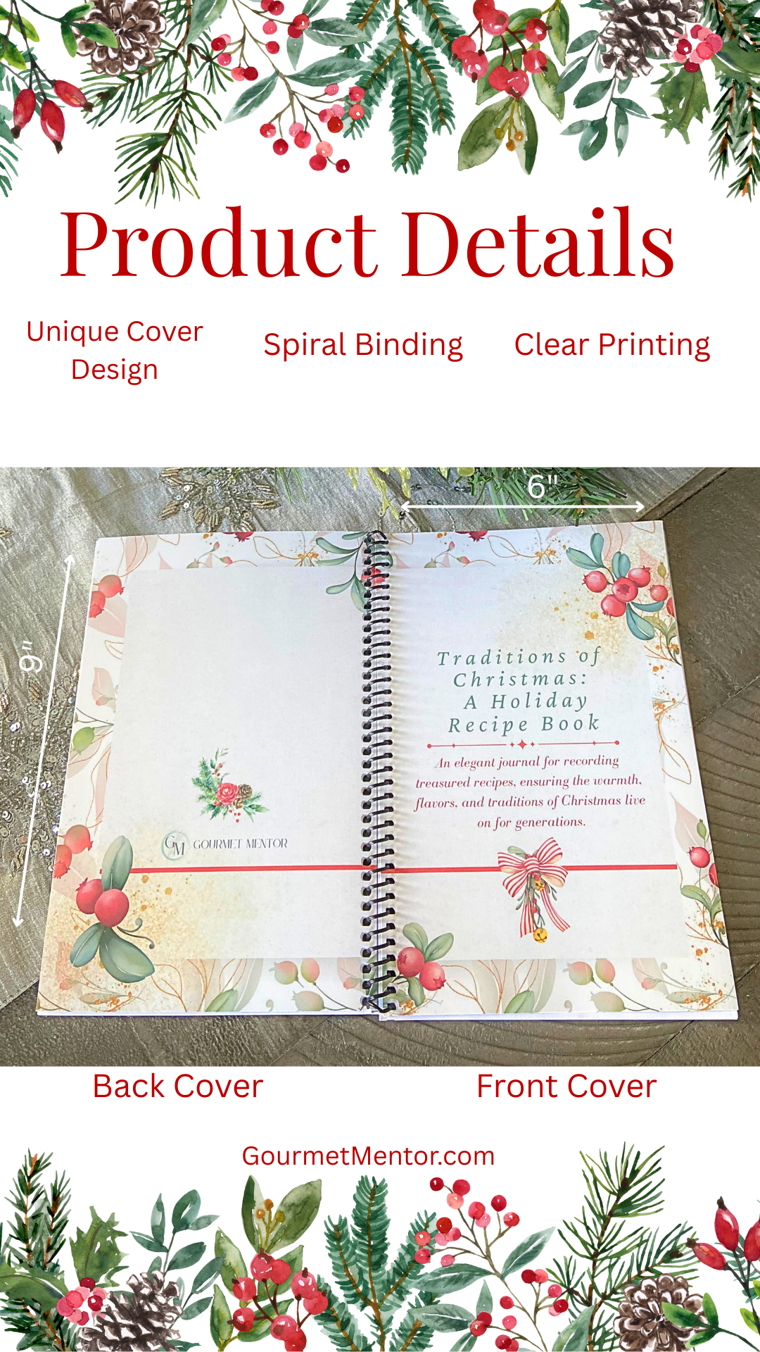 Traditions of Christmas: A Holiday Recipe Book image 2
