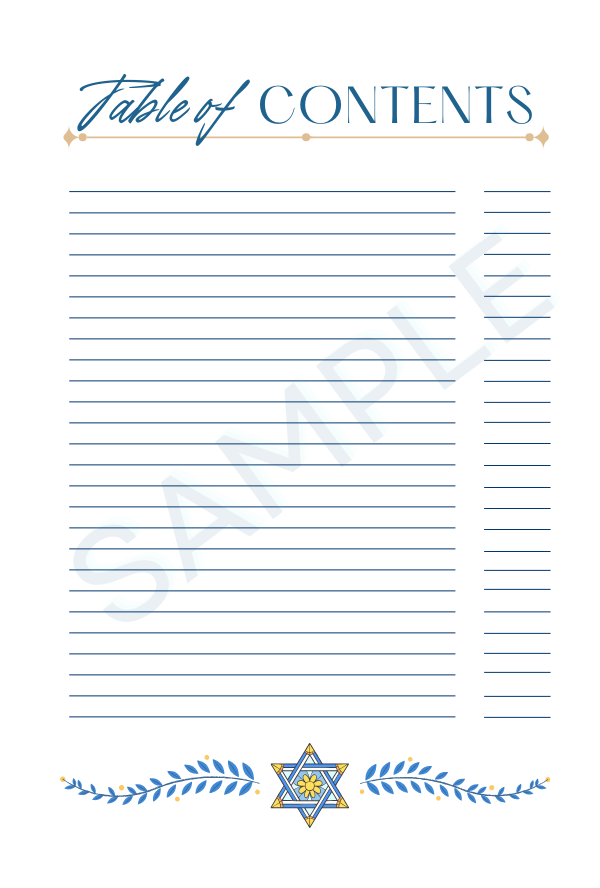 Recipes of Light: A Hanukkah Keepsake image 2