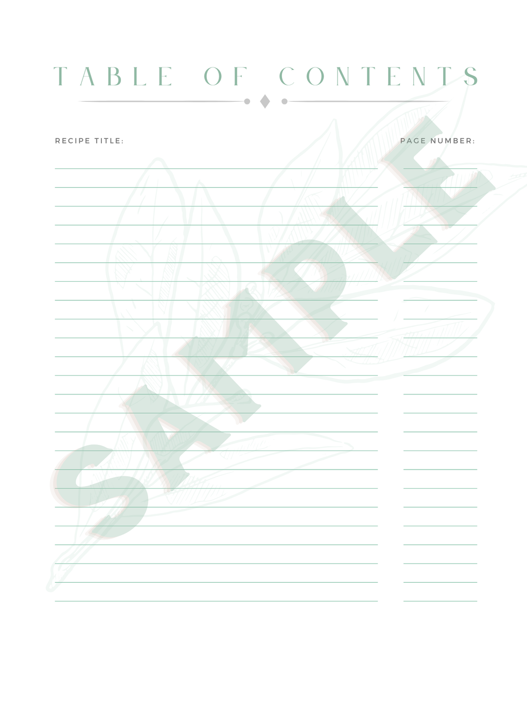 Savor & Share: Printable Blank Recipe Book (US Letter 8.5×11) + FREE Meal Planner