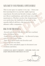Coffee Creations: A Recipe Journal for Every Cup image 1