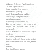 Savor & Share: A Keepsake Recipe Book image 2