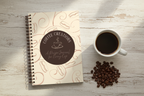 Coffee Creations Journal Flat Mockup