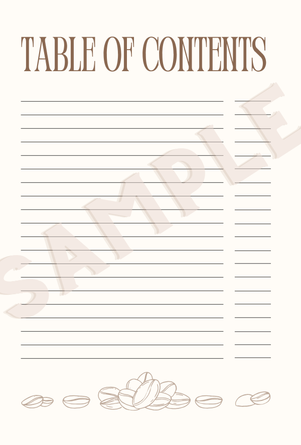 Coffee Creations: A Recipe Journal for Every Cup image 4