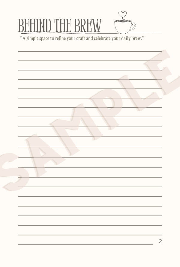 Coffee Creations: A Recipe Journal for Every Cup image 6