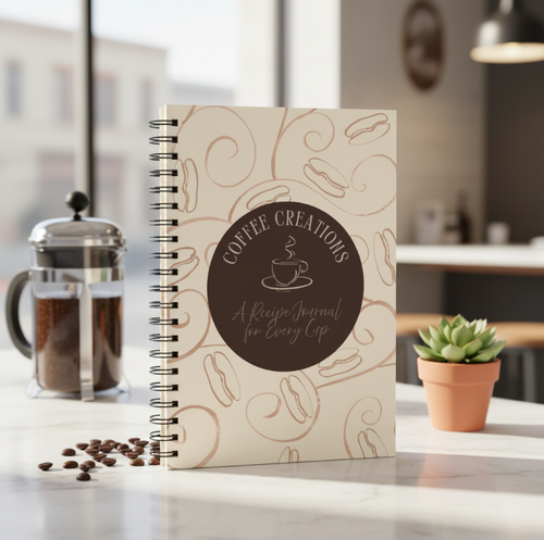Coffee Creations: A Recipe Journal for Every Cup image 0