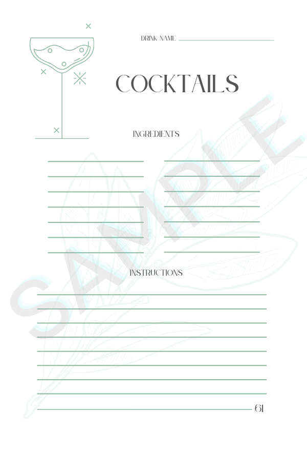 The Art of the Pour: Create, Record & Remix Your Favorite Drinks image 14