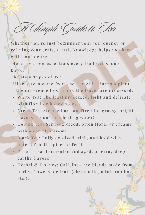 Steep & Savor: The Tea Recipe Journal image 2