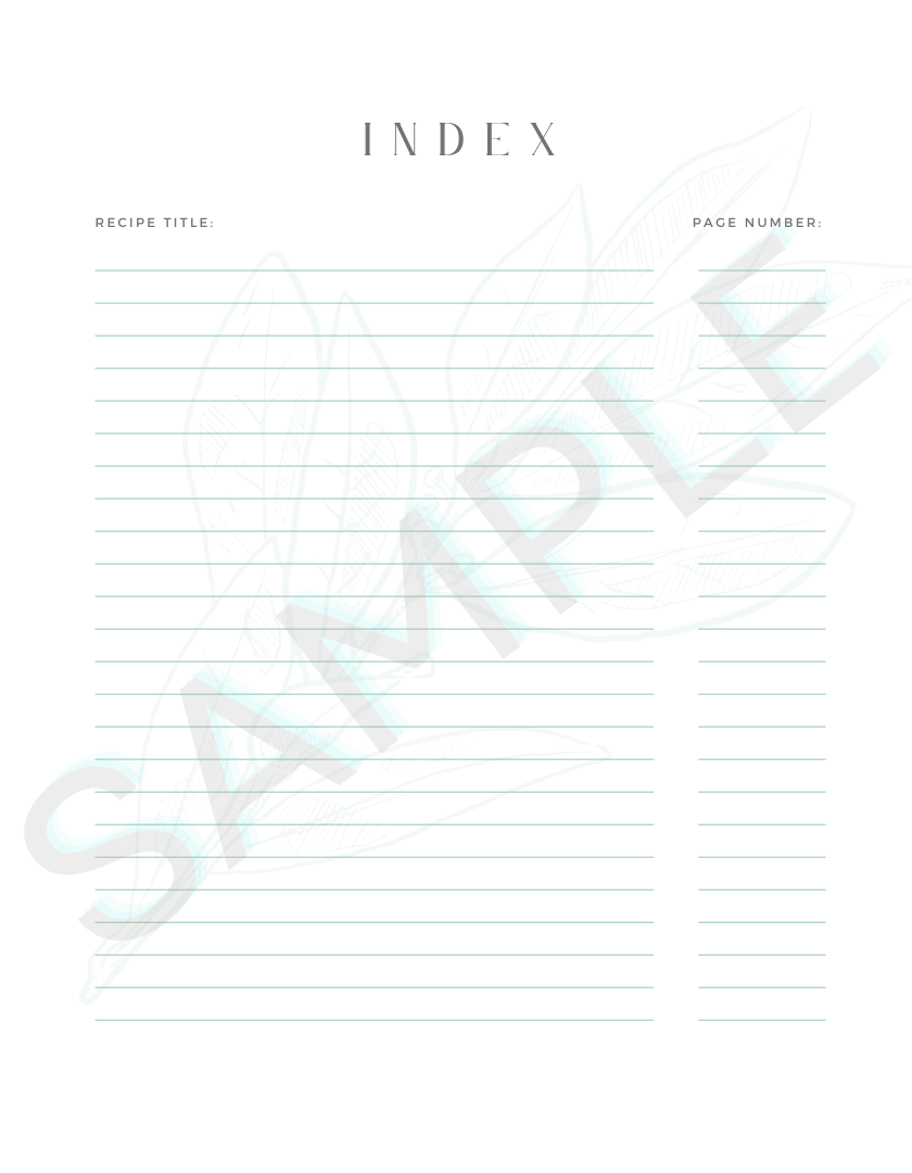 Savor & Share: A Keepsake Recipe Book image 4
