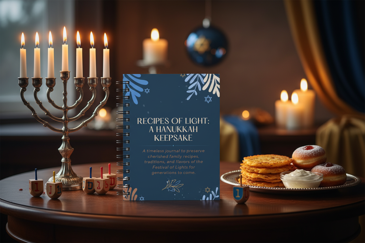 Recipes of Light Mockup